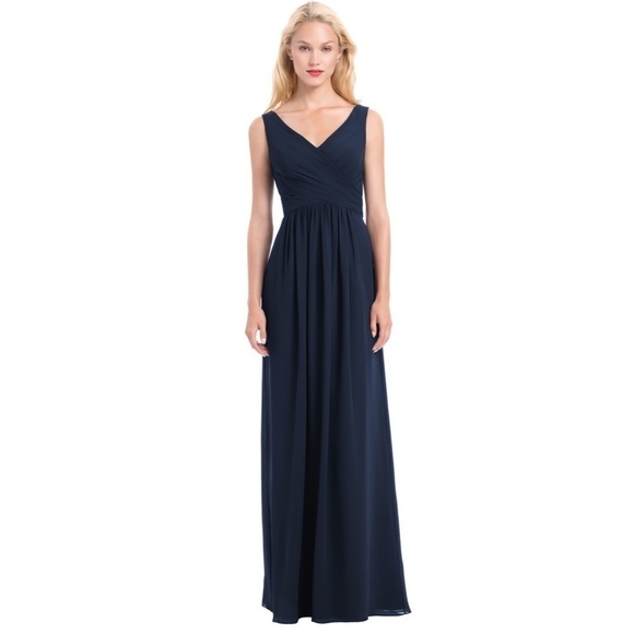 Bill Levkoff Chiffon Sleeveless A-Line Dress - Picture 1 of 10